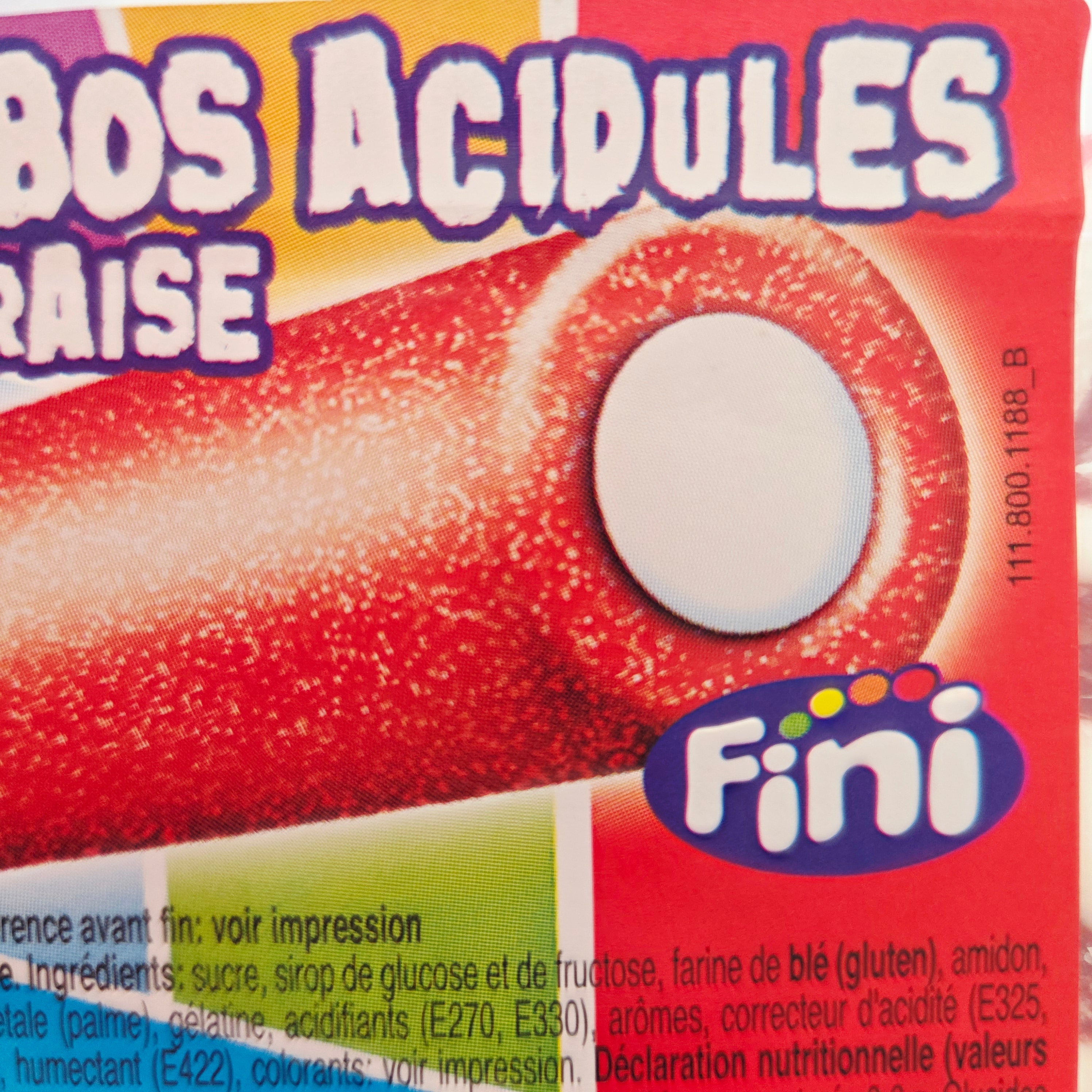 Jumbos Fraise Fizz FINI (X1)