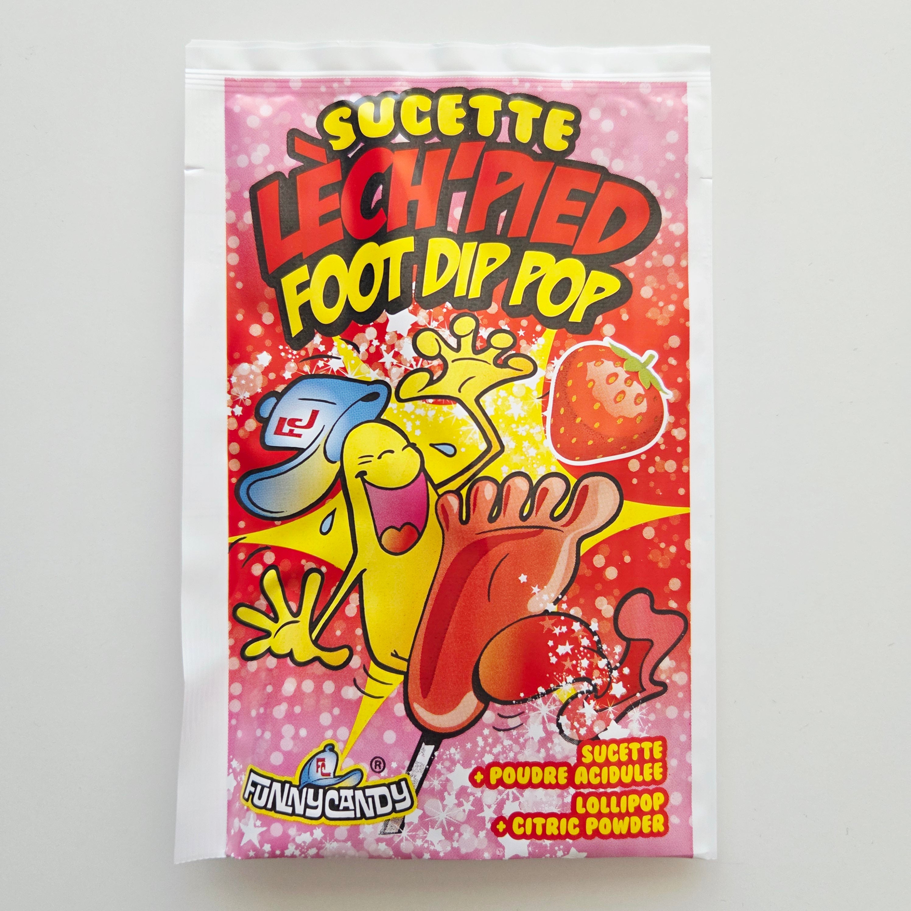 Sucettes Lech'Pied Fraise