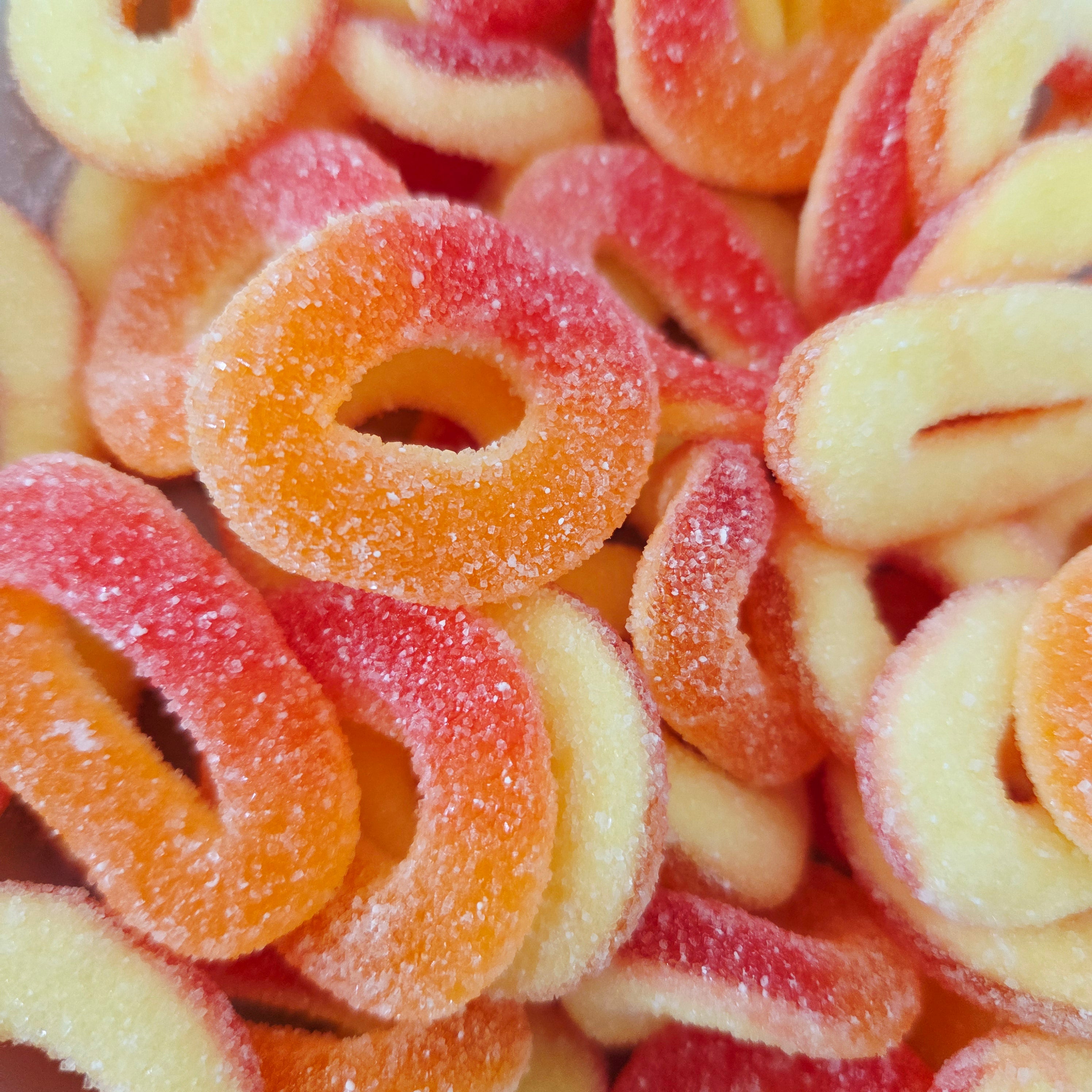 Anneaux Sucrés Pêche Dulceplus